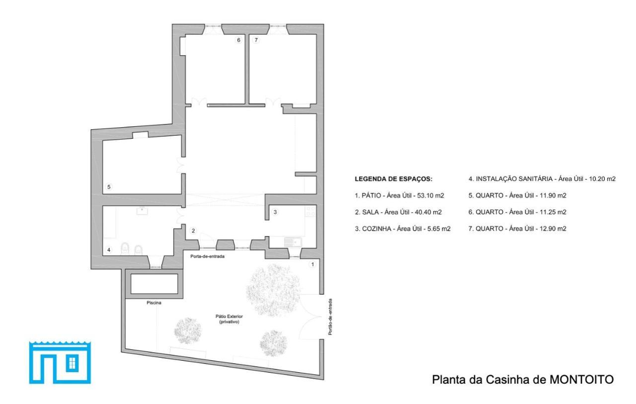 Casinha De Montoito Villa Kültér fotó